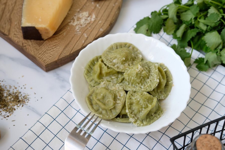 Равиоли с лососем купить