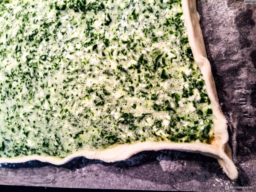 Ливанский пирог со шпинатом