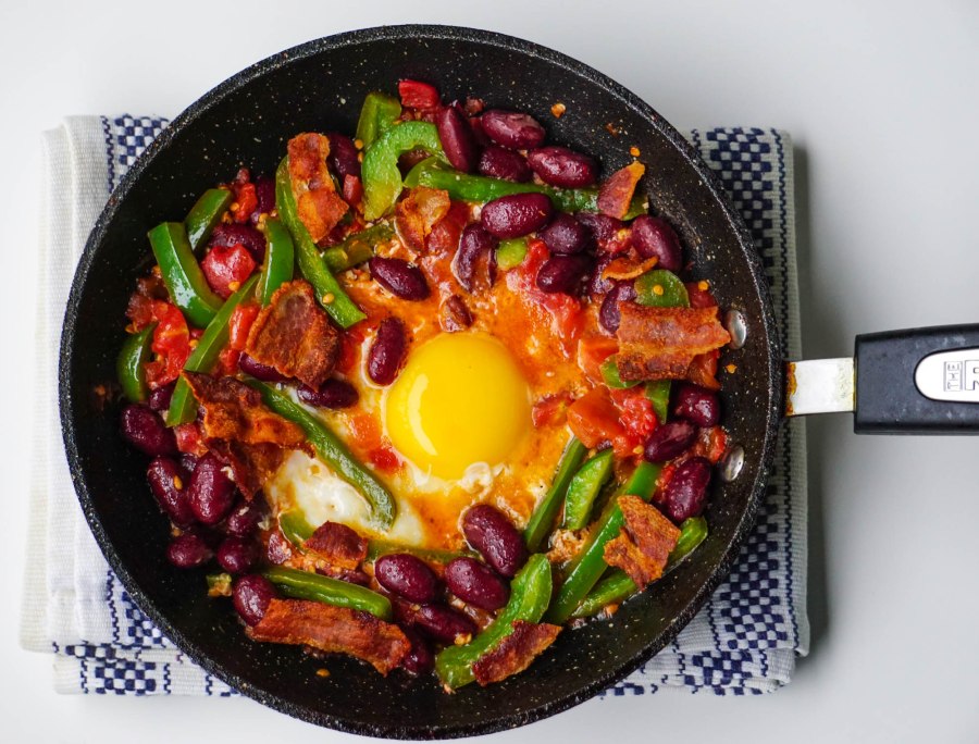 Запеканка со стручковой фасолью