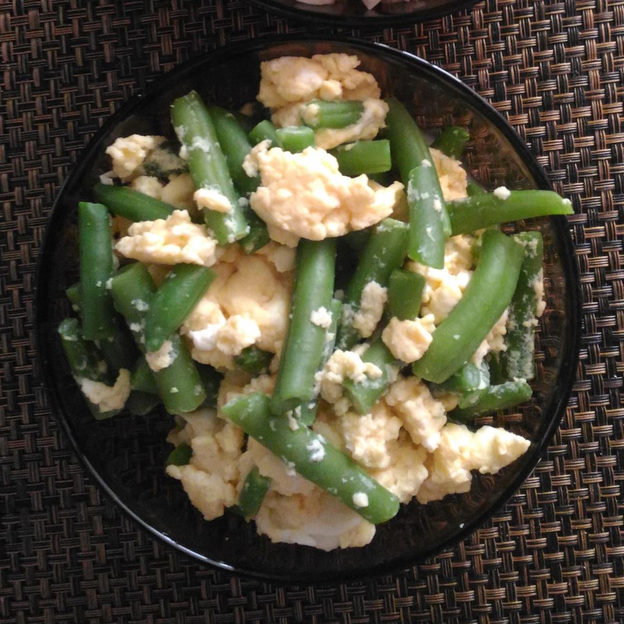 Рыба со стручковой фасолью