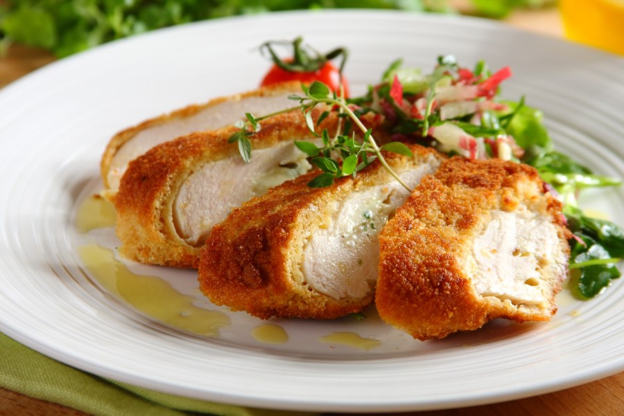 Шницель кордон Блю