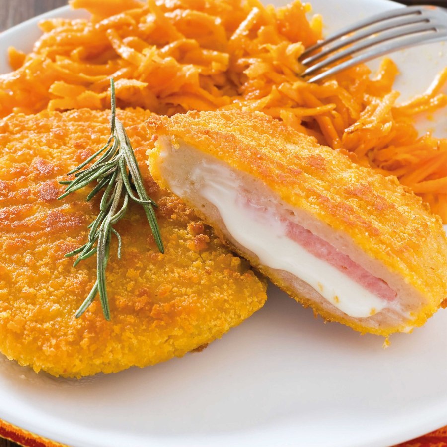 Курица кордон Блю с картофелем