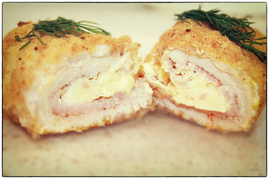 Кардон Блю с ветчиной