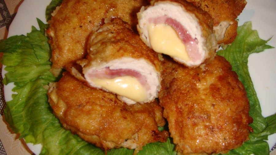 Куриное филе кордон Блю