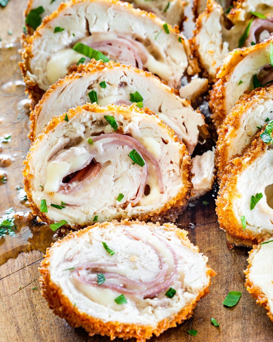 Куриные рулетики кордон Блю