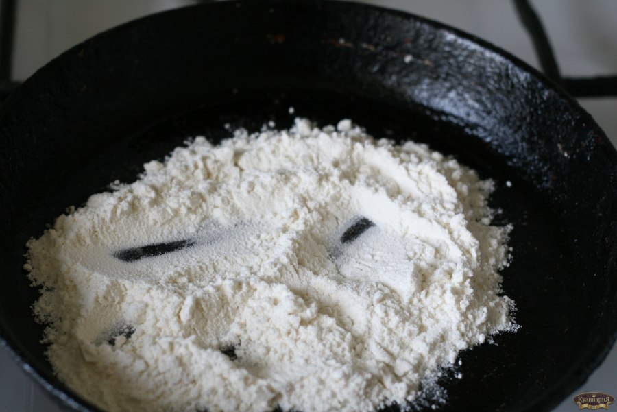 Белая мучная пассировка