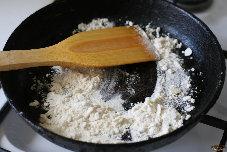 Жареная мука