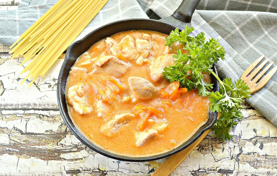 Подлива со свининой рецепт с томатной пастой