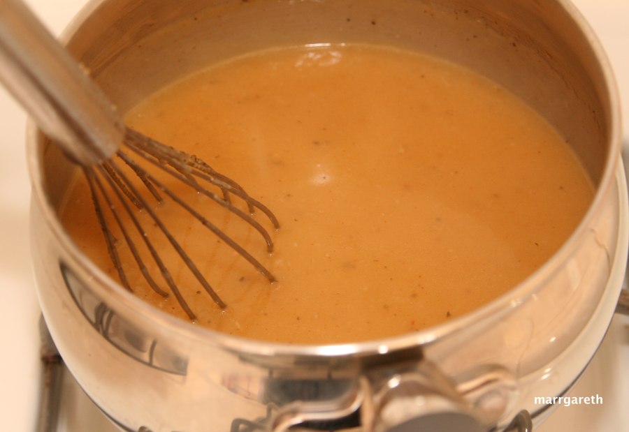 Подливка из муки и воды