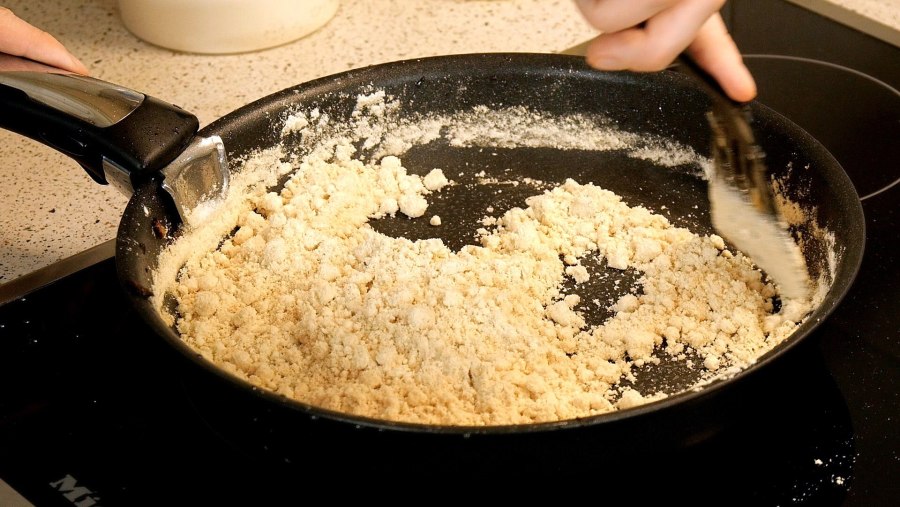 Пассерование муки