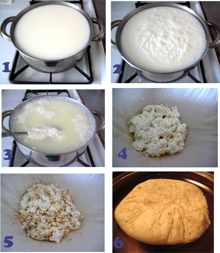 Сливочный домашний сыр