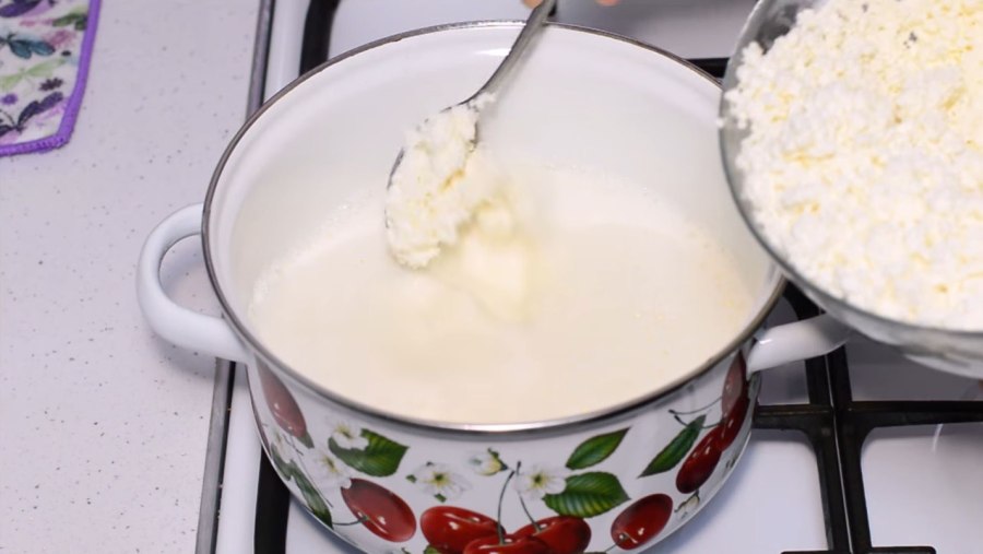 Приготовление плавленного сыра