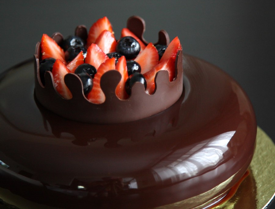 Торт в разрезе