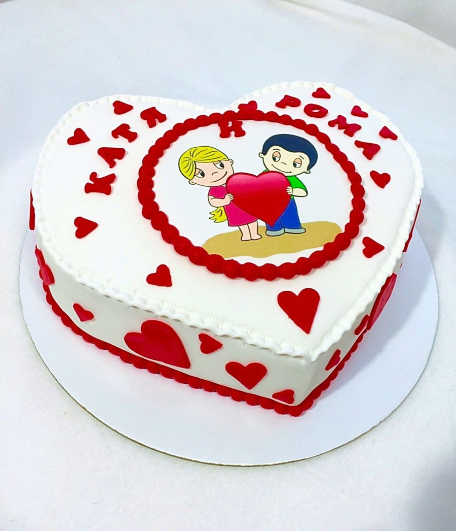 Тортик с розочками в Америке