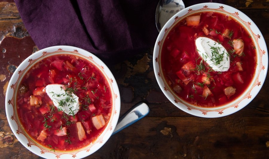 Свекольник Веганский