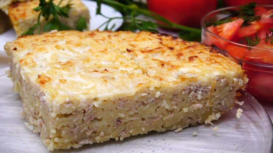 Запеканка из вермишели