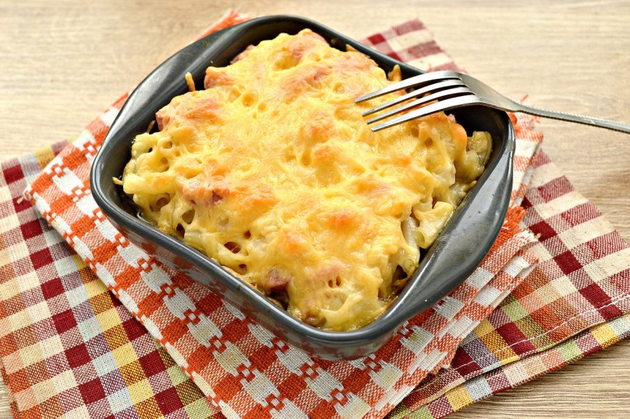 Запеканка из макаронов