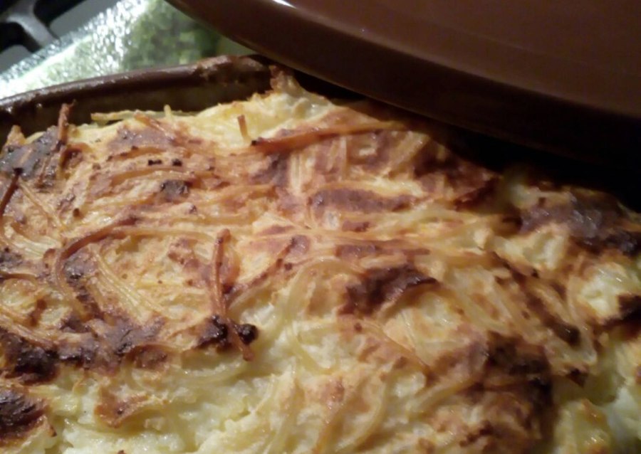 Картофельная запеканка с фаршем