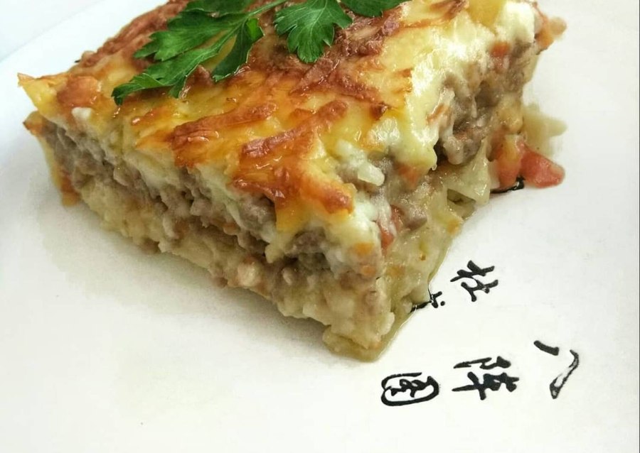 Запеканка с лапшой