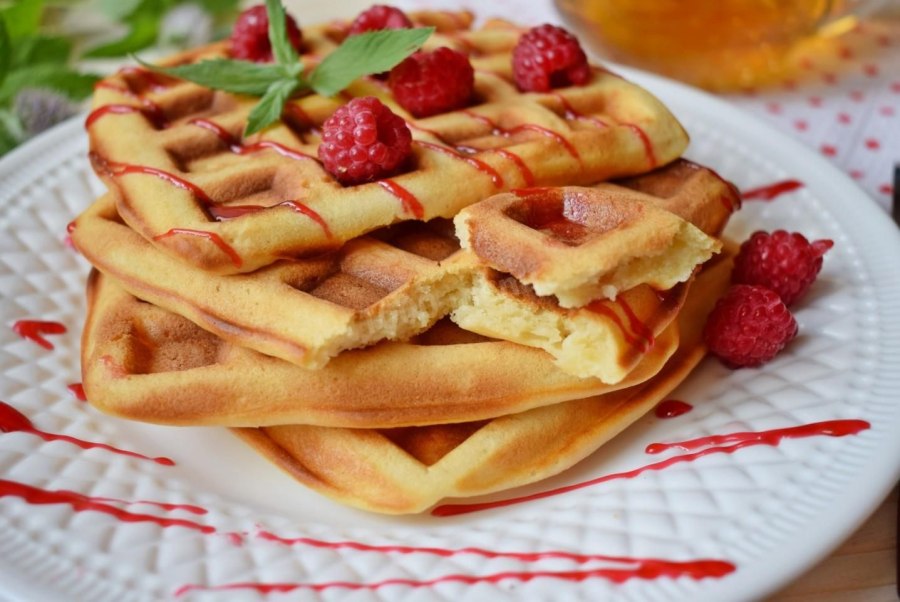 Вафли без яиц в вафельнице рецепт