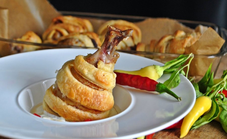 Куриная голень в мешочке