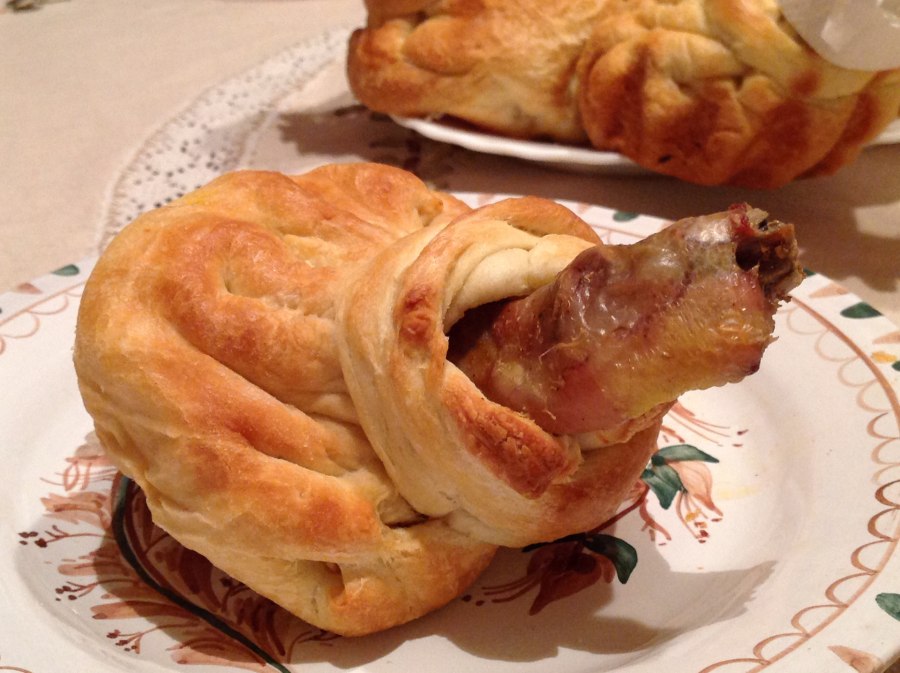 Куриные ножки в мешочке