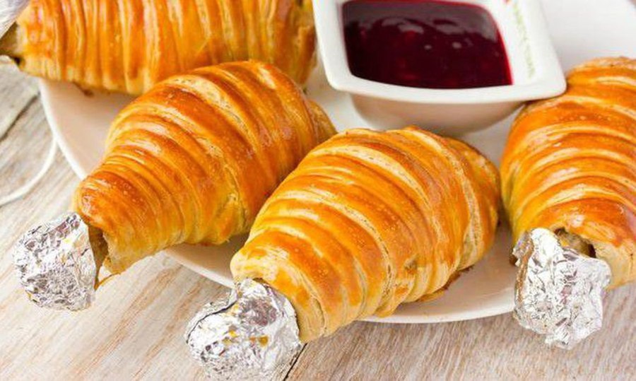 Куриные ножки в тесте