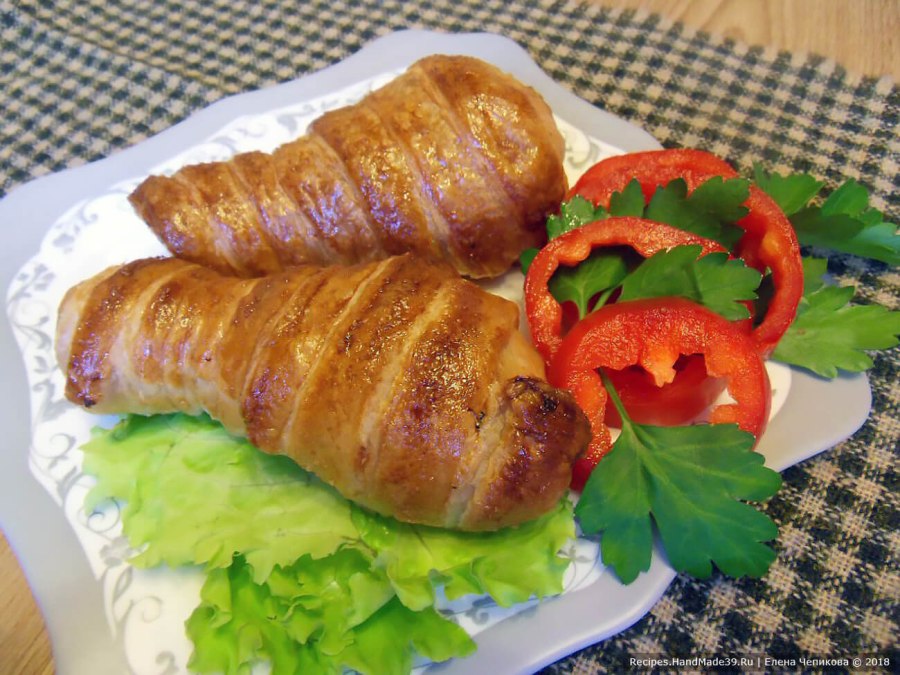 Куриные ножки в тесте