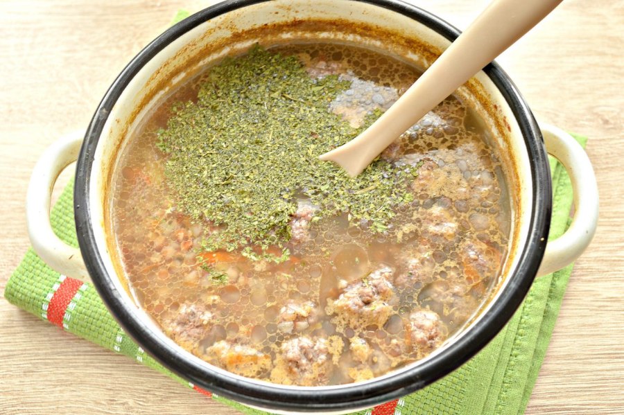 Гречневый суп с курицей