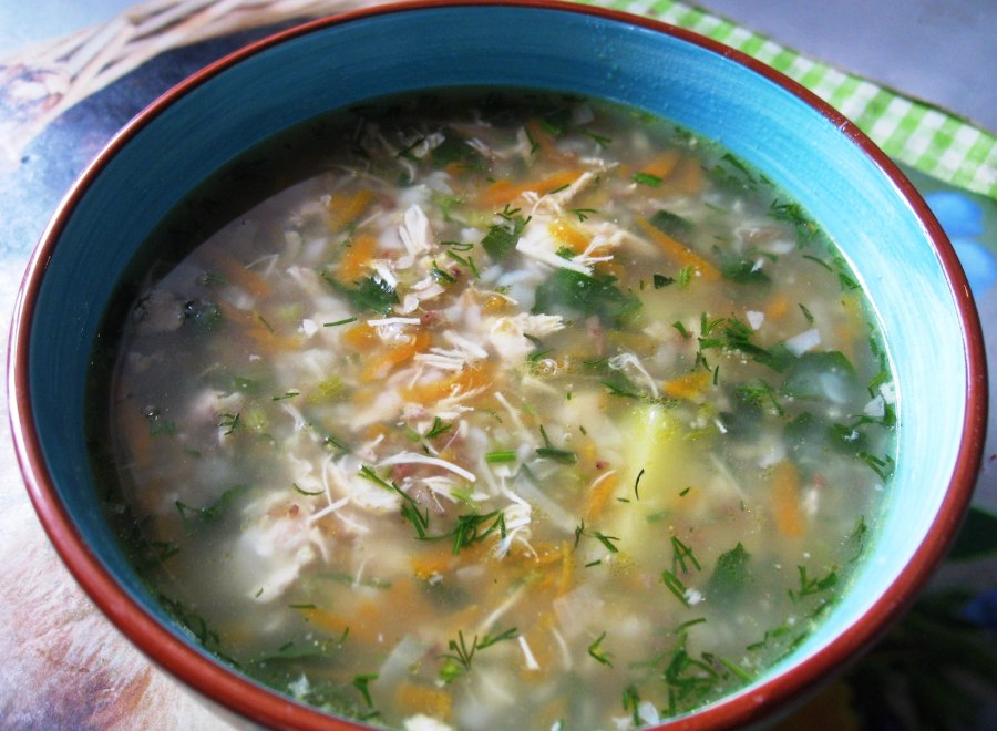 Суп с гречкой
