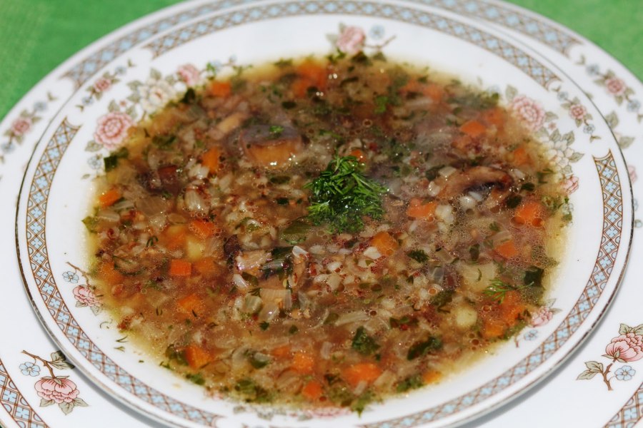 Гречневый суп