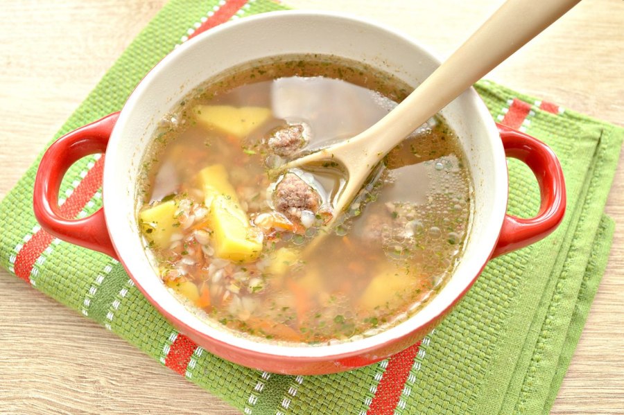 Гречневый суп