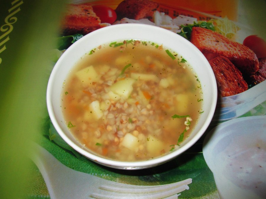 Гречаный суп