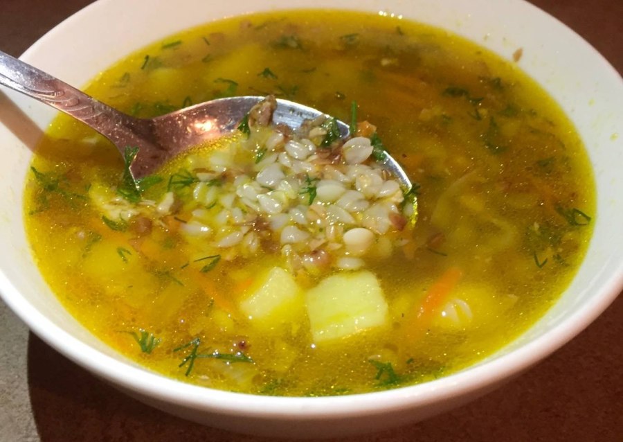Гречневый суп