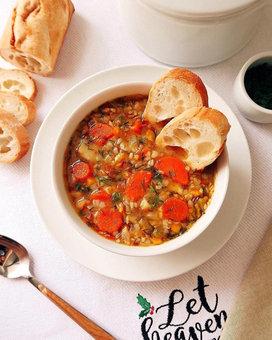 Похлебка с гречневой крупой