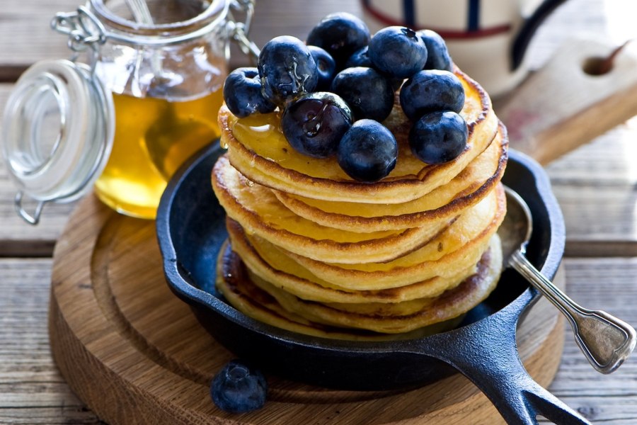 Банановый панкейк