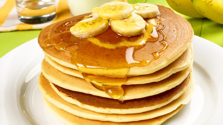 Американские панкейки на молоке