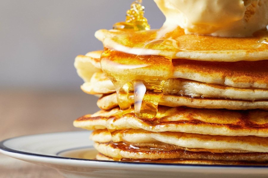 Апельсиновые панкейки