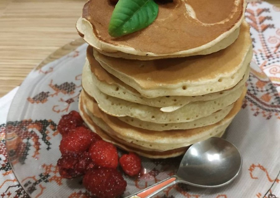 Панкейки с маком