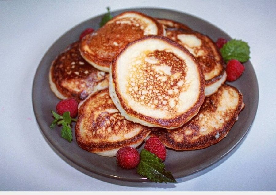 Мини оладьи