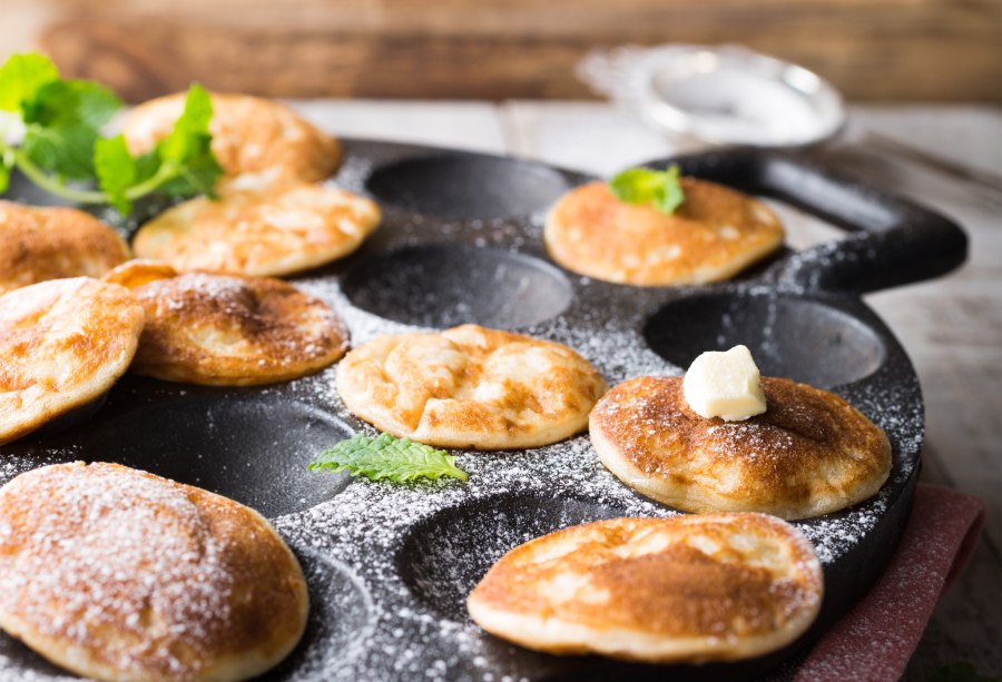 Оладушки на молоке