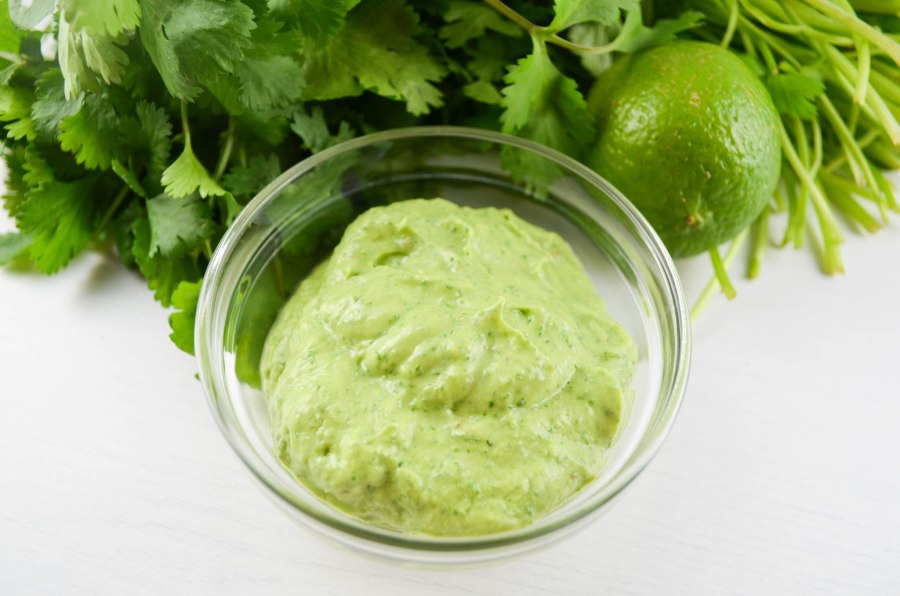 Мороженое лайм авокадо