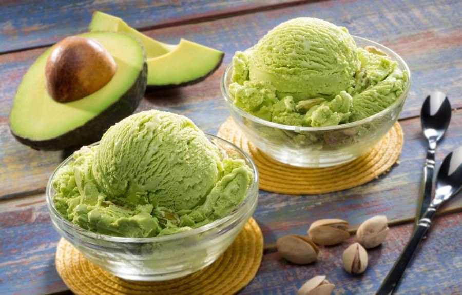 Мороженое из авокадо