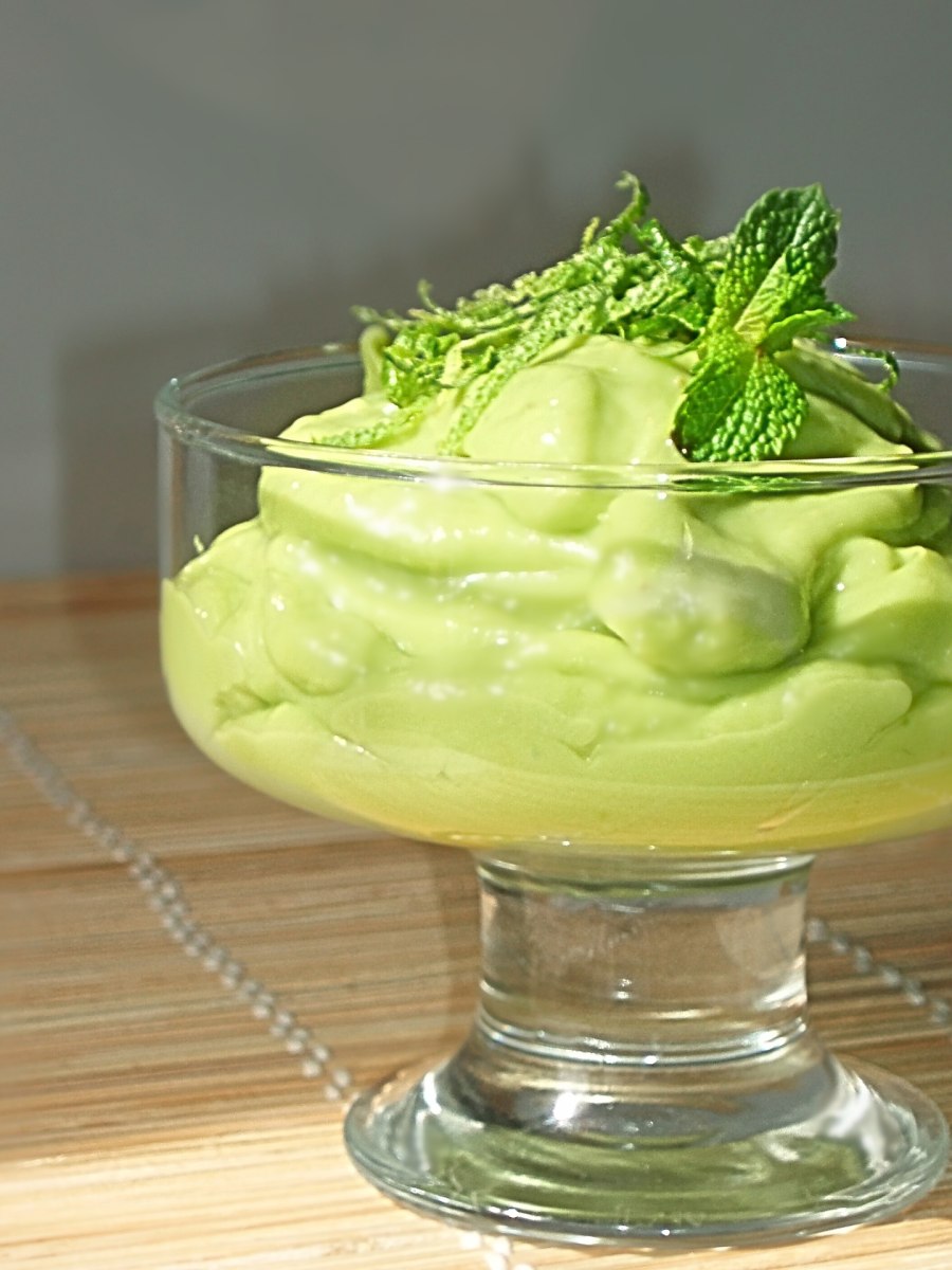 Крем с авокадо