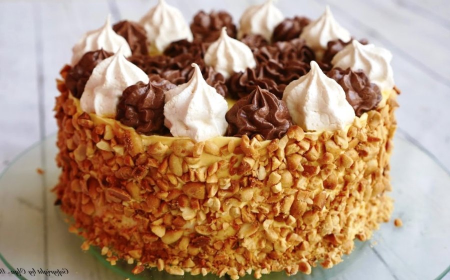 Песочное печенье с меренгой