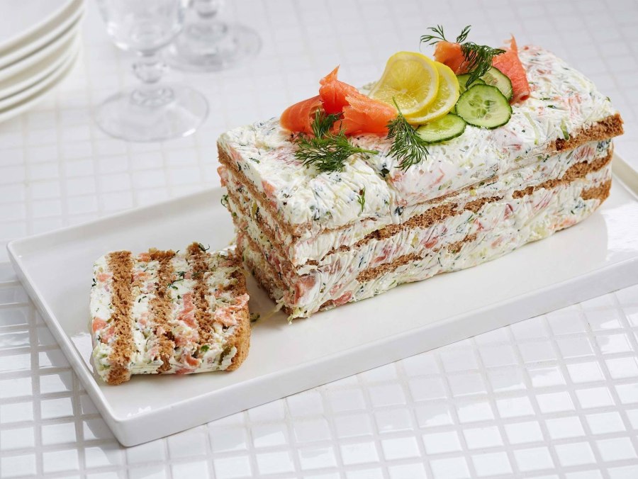 Шведский торт сэндвич бутербродный торт