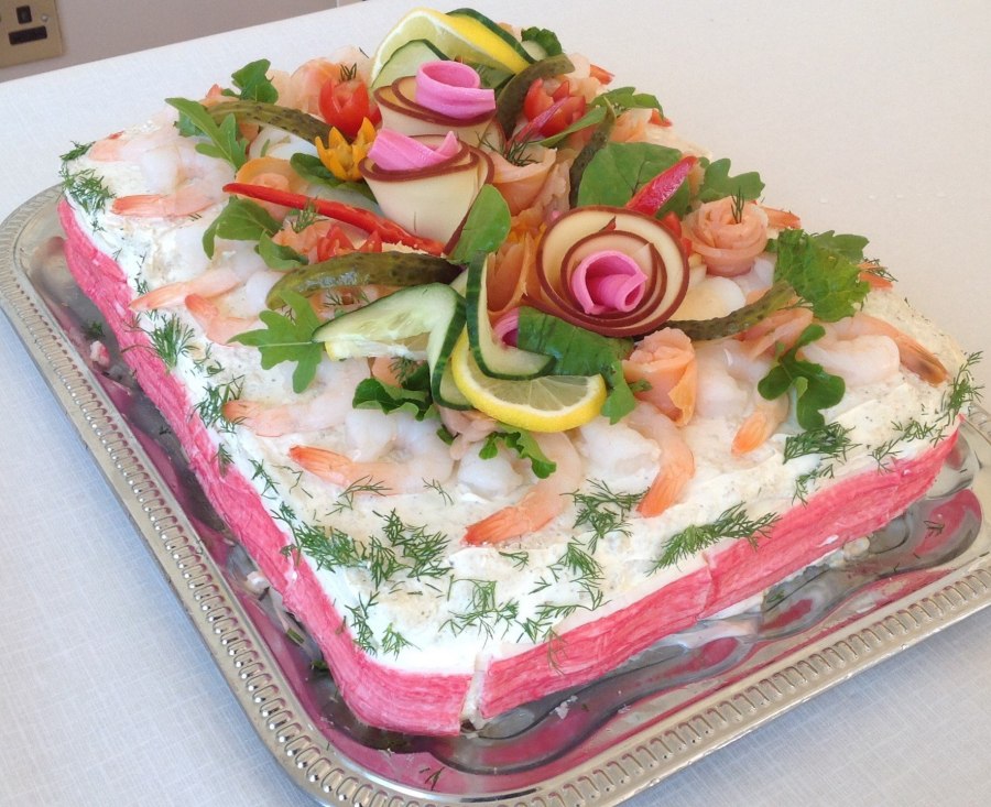 Шведский рыбный торт смёргасторте