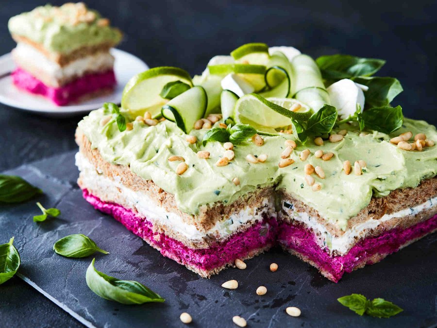 Шведский закусочный торт smörgåstårta