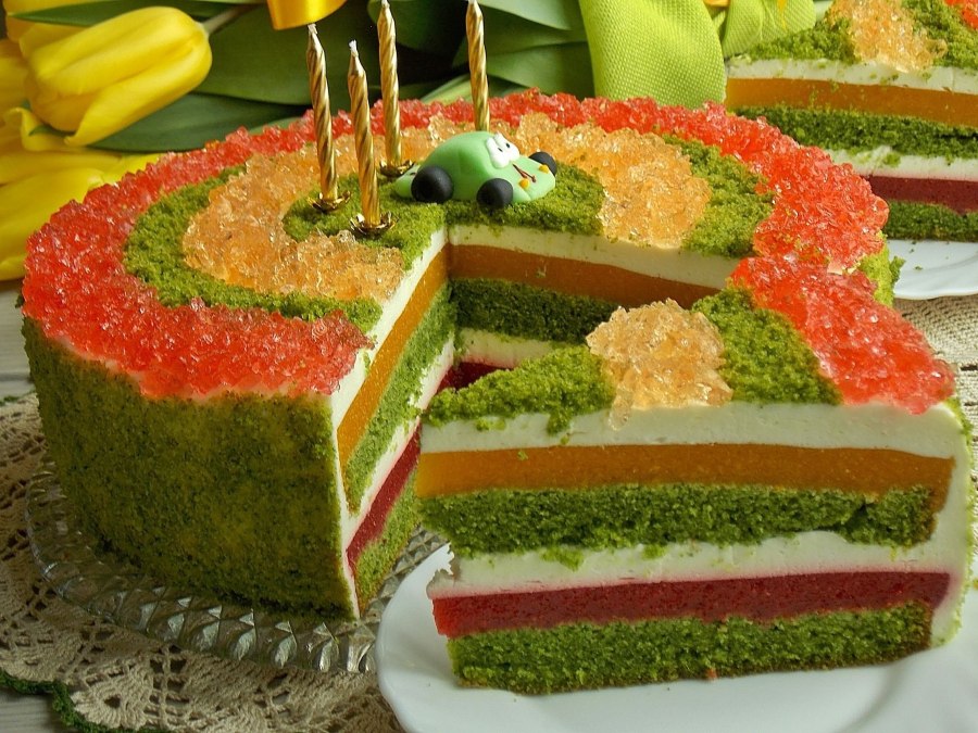 Торт бутербродный с рыбой