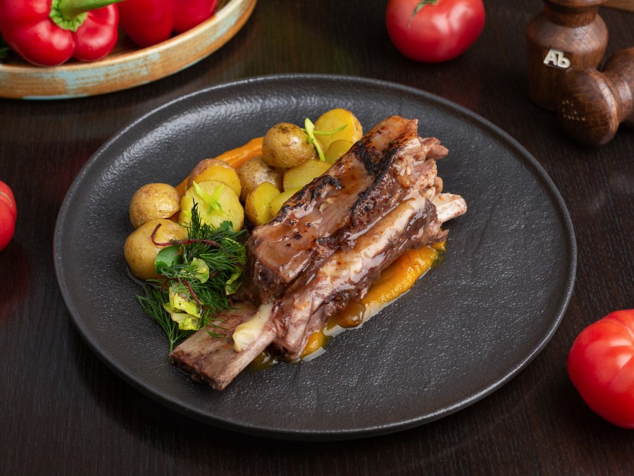 Говяжьи ребра в духовке